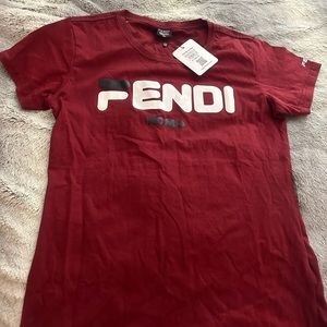 BNWT Authentic Women’s Fendi Tshirt. Paid over $700 for this shirt.
